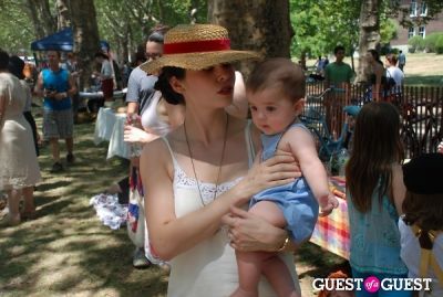 stephanie lee in Jazz age lawn party at Governors Island