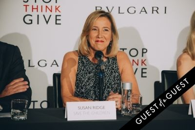 susan ridge in BVLGARI Partners With Save The Children To Launch 