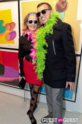 patrick guadagno in Warhol Halloween Party at Christies