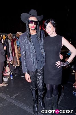 sydney cohan.-stevie-boi in Fame Rocks Fashion Week 2012 Part 11