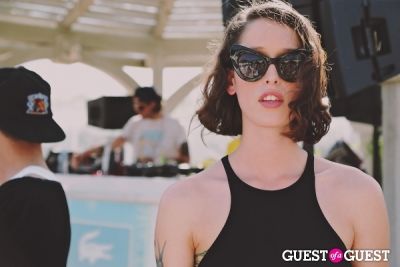 tamara barkley in Coachella: LACOSTE Desert Pool Party 2014