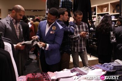 terrell tilford in GQ Mag & J.Crew Men Party @ The Grove