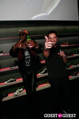 theophilus london in Ronnie Fieg's Flagship Store Launch