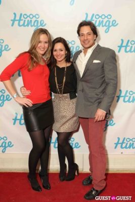 caroline macmillan in Arrivals -- Hinge: The Launch Party