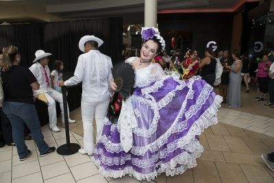 tina tovar in The Shops at Montebello Hispanic Heritage Month Event