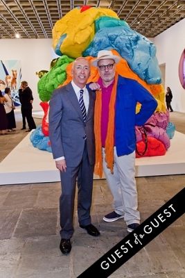 todd eberle in Jeff Koons: A Retrospective Opening Reception
