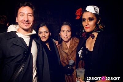 tomas janka in Taka Taka: Mexican Sushi + Japanese Tacos Day of the Dead Grand Opening