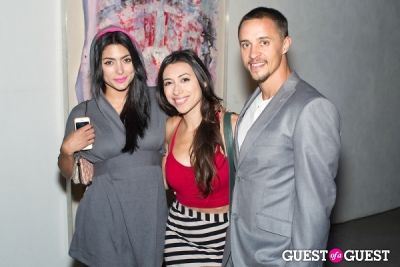 vanessa cure in Preview Party for Billy Zane's Solo Art Exhibition: 