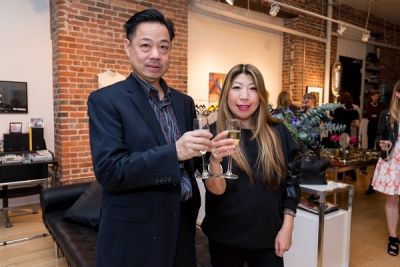 lucy chang in Kamila Dmowska Holiday Trunk Show
