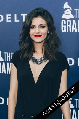 victoria justice in Delta Air Lines Kicks Off GRAMMY Weekend With Private Performance By Charli XCX & DJ Set By Questlove