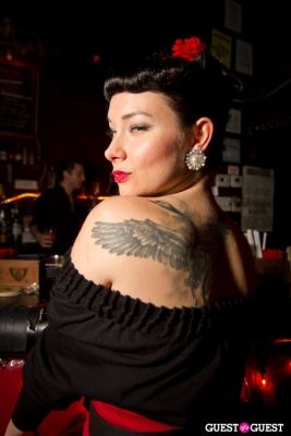 violette mayfaire in Inked Magazine Sailor Jerry Calendar Release Party