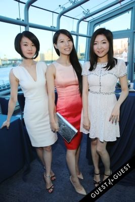 vivien dong in Hornblower Re-Dedication & Christening at South Seaport's Pier 15