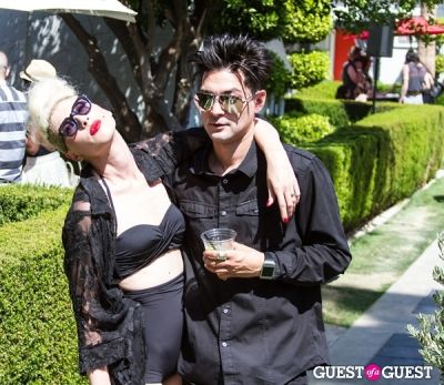 rich royal in Coachella: GUESS HOTEL Pool Party at the Viceroy, Day 2