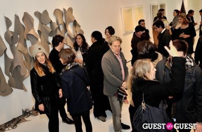 zoli in Ricardo Rendon "Open Works" exhibition opening