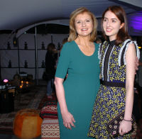 Arianna Huffington and Isabella Huffington attend The Spring Story 'Marrakech Meets California' Hosted by Rumi Neely & Isabella Huffington on March 24, 2016 (Photo by Milla Cochran/Guest Of A Guest)	