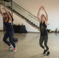 Zumba and Yoga at LA Mother on May 10, 2016 (Photo by Inae Bloom/Guest of a Guest)