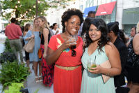 CHICAGO, IL - JULY 22: (L-R): Maya Roberts and Jeethu Oommen photographed during Molly Guy's Chicago Soiree in Bloom curated with Cointreau and Guest of a Guest on Friday, July 22, 2016 at The James Chicago hotel in Chicago, Illinois.
(Photo by Randy Belice)