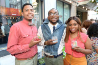 CHICAGO, IL - JULY 22: (L-R): (L-R): Evan Marshall, Taylor Worthy and Krystal Earle photographed during Molly Guy's Chicago Soiree in Bloom curated with Cointreau and Guest of a Guest on Friday, July 22, 2016 at The James Chicago hotel in Chicago, Illinois.
(Photo by Randy Belice)
