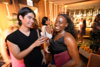 CHICAGO, IL - JULY 22: (L-R): Samm Mackin and Bolaji Sosan photographed during Molly Guy's Chicago Soiree in Bloom curated with Cointreau and Guest of a Guest on Friday, July 22, 2016 at The James Chicago hotel in Chicago, Illinois.
(Photo by Randy Belice)