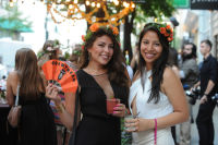 CHICAGO, IL - JULY 22: (L-R): Nicole Suarez and Ximena Larkin photographed during Molly Guy's Chicago Soiree in Bloom curated with Cointreau and Guest of a Guest on Friday, July 22, 2016 at The James Chicago hotel in Chicago, Illinois.
(Photo by Randy Belice)