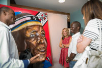 Belvedere Celebrates (RED) and Partnership with South African Artist, Esther Mahlangu at the Dusable Museum in Chicago #37