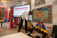 Belvedere Celebrates (RED) and Partnership with South African Artist, Esther Mahlangu at the Dusable Museum in Chicago #119