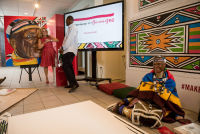 Belvedere Celebrates (RED) and Partnership with South African Artist, Esther Mahlangu at the Dusable Museum in Chicago #123