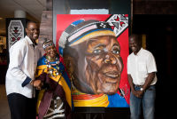 Belvedere Celebrates (RED) and Partnership with South African Artist, Esther Mahlangu at the Dusable Museum in Chicago #126