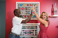 Belvedere Celebrates (RED) and Partnership with South African Artist, Esther Mahlangu at the Dusable Museum in Chicago #138