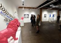 Cecil: A Love Story exhibition opening at Joseph Gross Gallery #133
