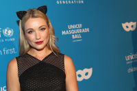 LOS ANGELES, CA - OCTOBER 27:  Actress Katrina Bowden at the fourth annual UNICEF Next Generation Masquerade Ball on October 27, 2016 in Los Angeles, California.  (Photo by Tommaso Boddi/Getty Images for U.S. Fund for UNICEF)