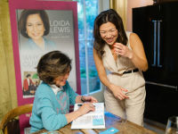 Loida Lewis Book Launch At Lingua Franca #236