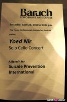 The Young Professionals Society for the Arts presents Yoed Nir: A Benefit for Suicide Prevention International #45