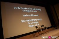 Ray Bradbury's 90th Birthday And Fahrenheit 451 Screening #15