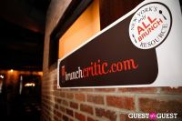 BrunchCritic.com Launch Party #1