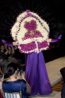 VillageCare's Tulips and Pansies Headdress Runway Show #58