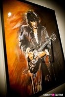 The Rolling Stones' Ronnie Wood art exhibition "Faces, Time and Places" at Symbolic Gallery #9