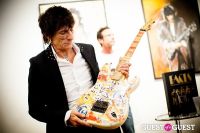 The Rolling Stones' Ronnie Wood art exhibition "Faces, Time and Places" at Symbolic Gallery #81