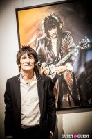 The Rolling Stones' Ronnie Wood art exhibition "Faces, Time and Places" at Symbolic Gallery #89