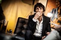 The Rolling Stones' Ronnie Wood art exhibition "Faces, Time and Places" at Symbolic Gallery #98
