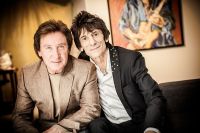 The Rolling Stones' Ronnie Wood art exhibition "Faces, Time and Places" at Symbolic Gallery #119