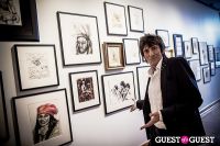 The Rolling Stones' Ronnie Wood art exhibition "Faces, Time and Places" at Symbolic Gallery #134