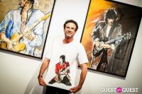 The Rolling Stones' Ronnie Wood art exhibition "Faces, Time and Places" at Symbolic Gallery #138