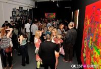 Ryan McGinness - Women: Blacklight Paintings and Sculptures Exhibition Opening #2