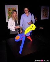 Ryan McGinness - Women: Blacklight Paintings and Sculptures Exhibition Opening #11