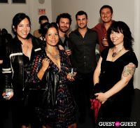 Ryan McGinness - Women: Blacklight Paintings and Sculptures Exhibition Opening #88