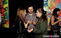 Ryan McGinness - Women: Blacklight Paintings and Sculptures Exhibition Opening #92