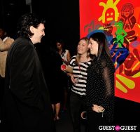 Ryan McGinness - Women: Blacklight Paintings and Sculptures Exhibition Opening #98