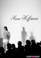 NYC Fashion Week FW 14 Mara Hoffman Backstage #14