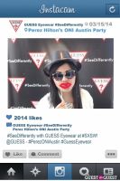 Perez ONI Austin: Guess Eyewear #SeeDifferently Photo Booth at SXSW #66